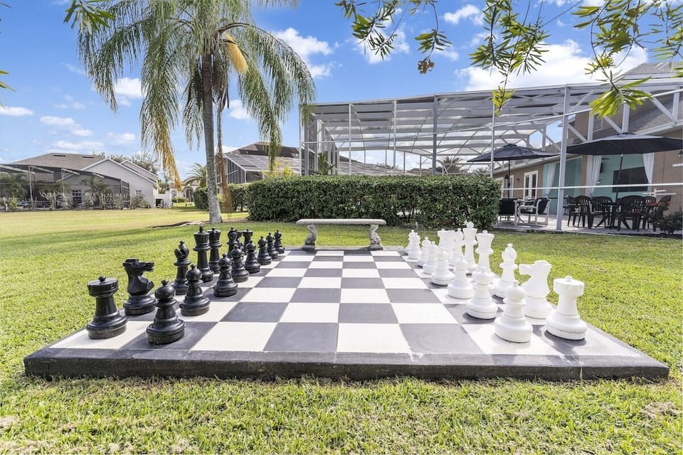 Giant 13 x 13ft outdoor chess set, We also have Giant Jenga & Cornhole