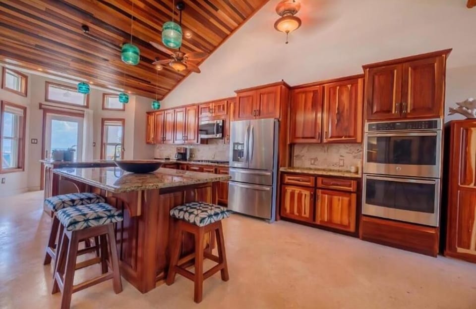 Fully equipped kitchen with everything you need while on your stay!