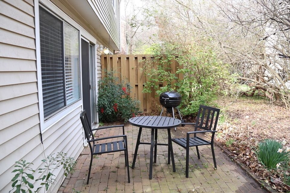 Back Patio with BBQ