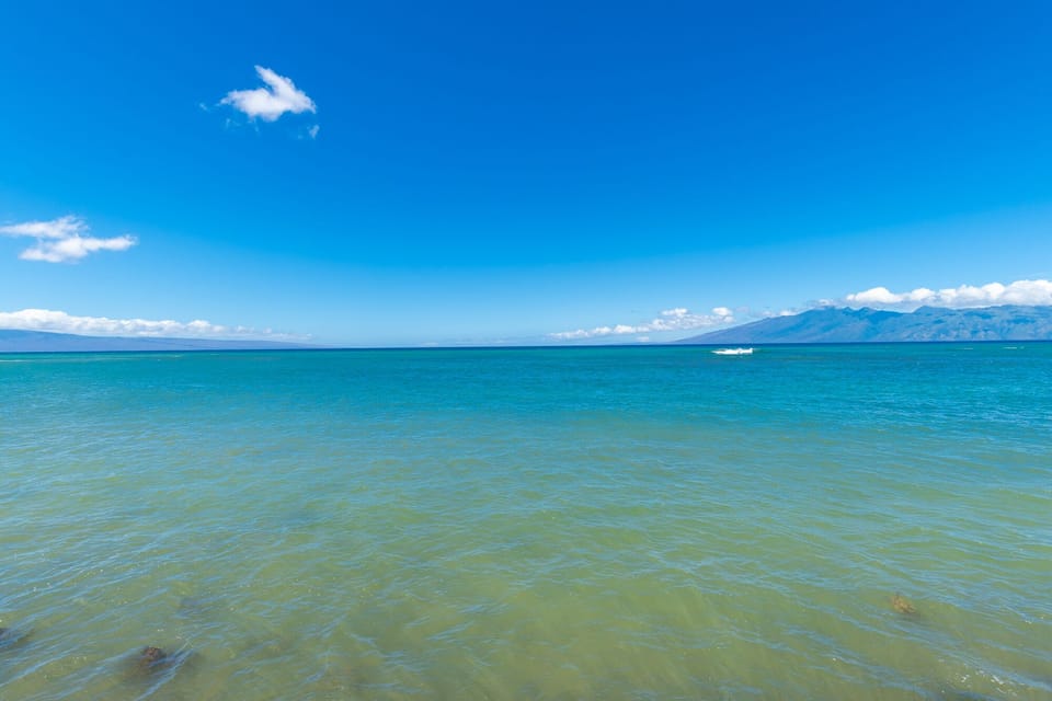 The ocean right outside of Pohailani