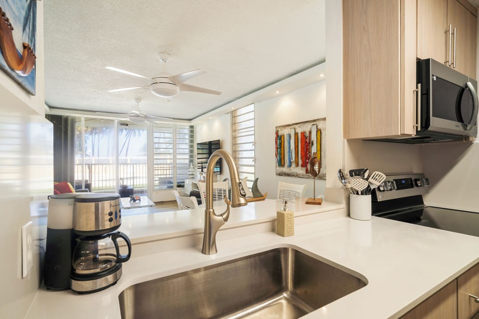 open kitchen