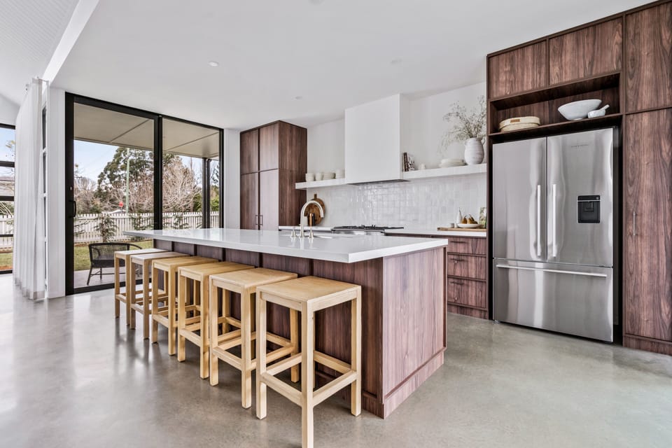 The Loft at Maple Cottages | Private kitchen | Full-size fridge, microwave, oven, dishwasher