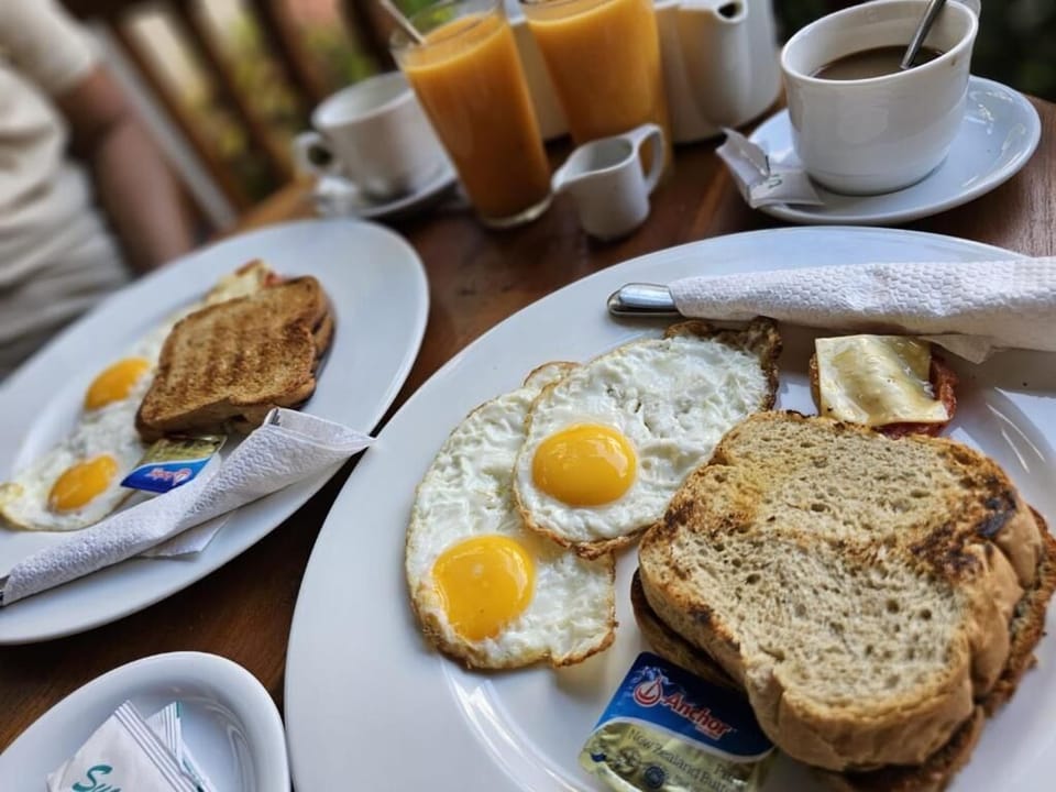 Daily cooked-to-order breakfast for a fee