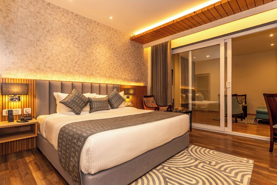 Family Room (No View) | Premium bedding, minibar, in-room safe, desk