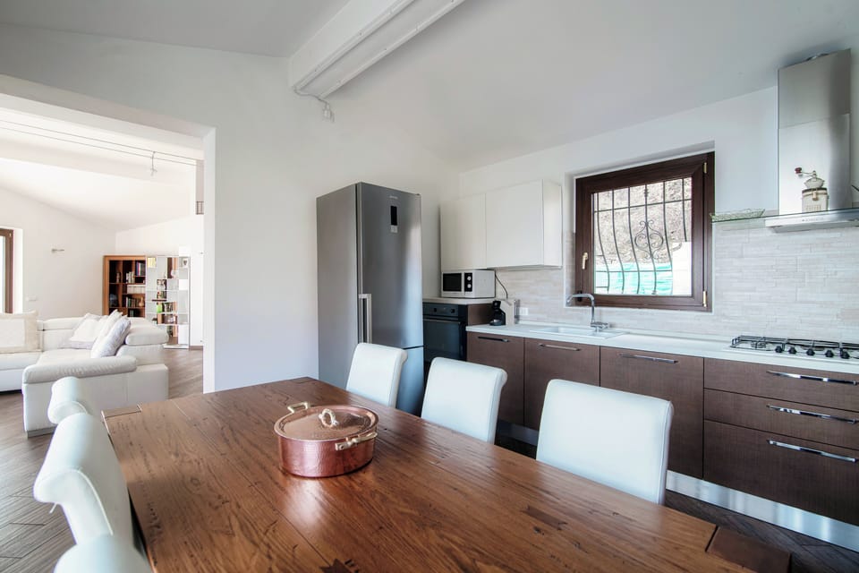 Apartment | Private kitchen | Full-size fridge, oven, stovetop, dishwasher