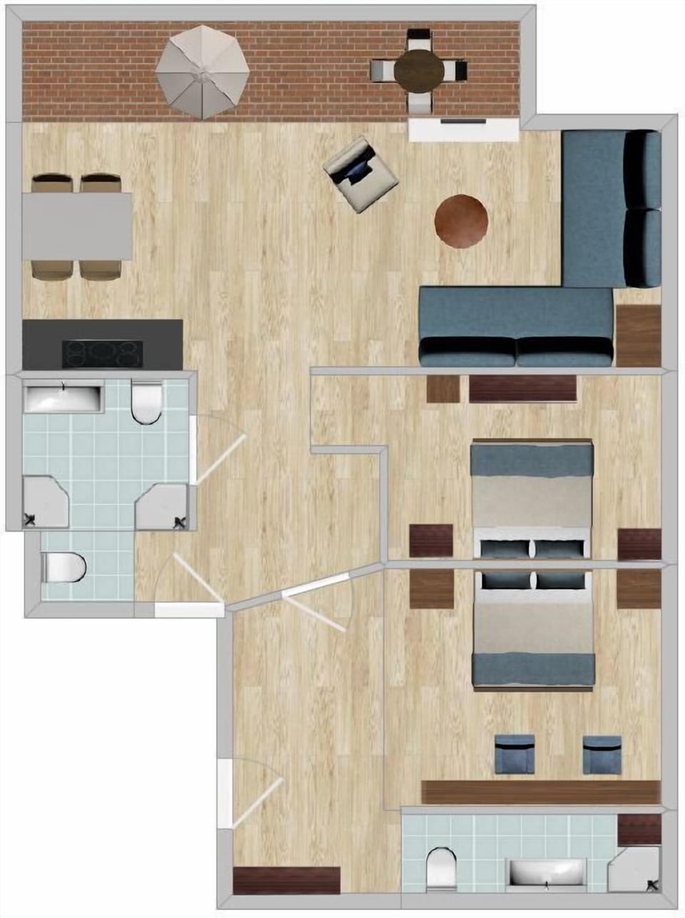 Front of property
