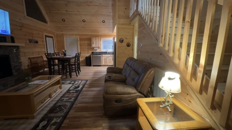 Evening glow for the living area 