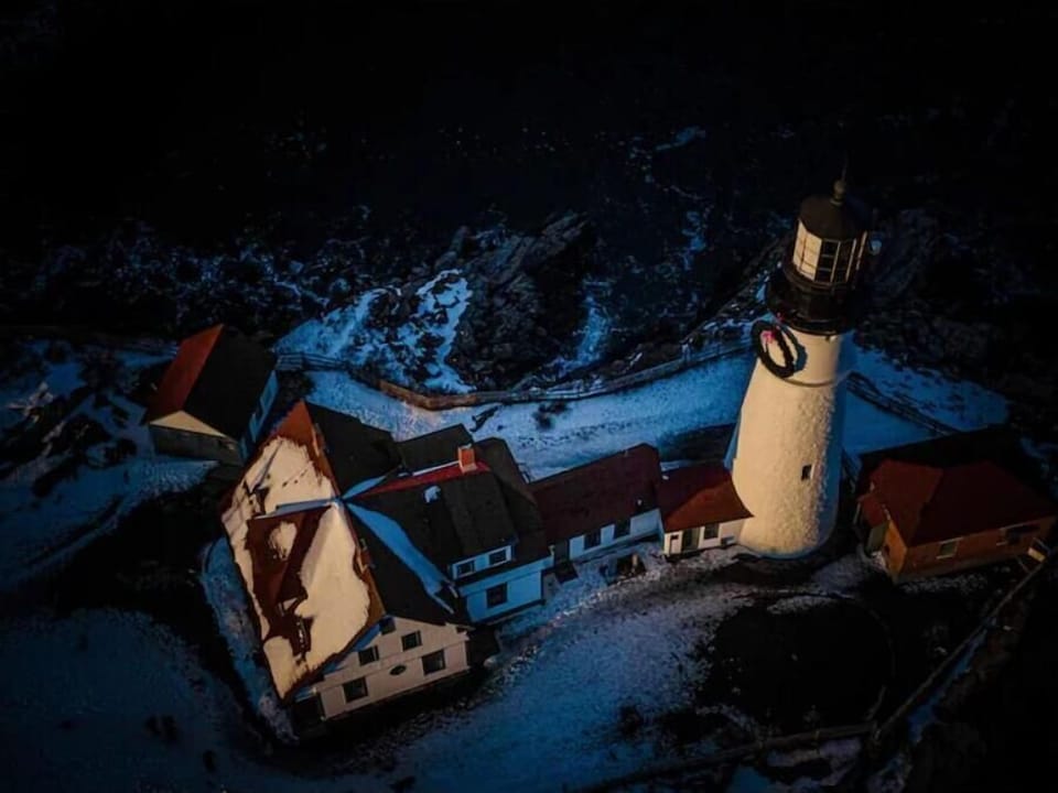 Portland Head Light that is 9 miles away