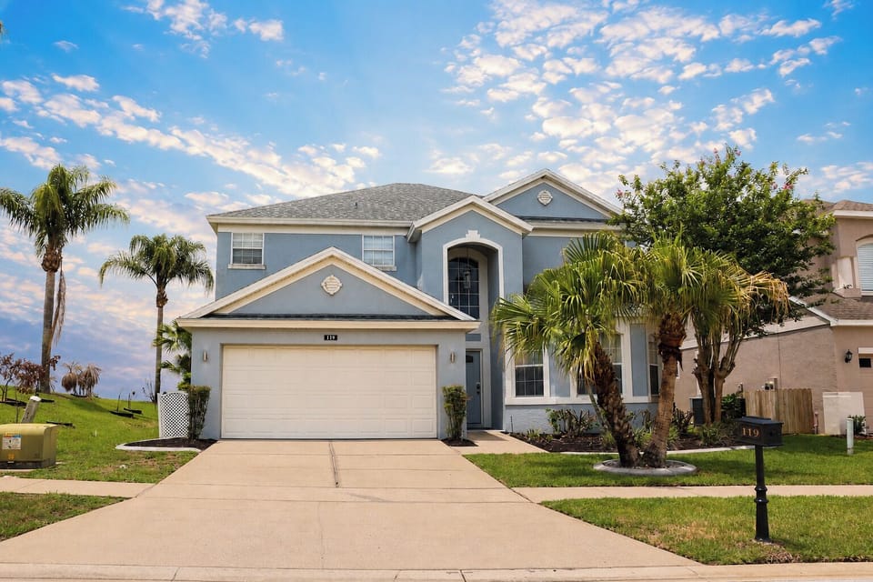 Front of rental near Disney.