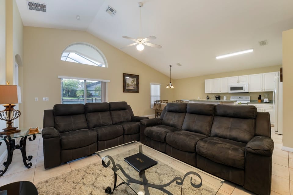 View of sofas in living room