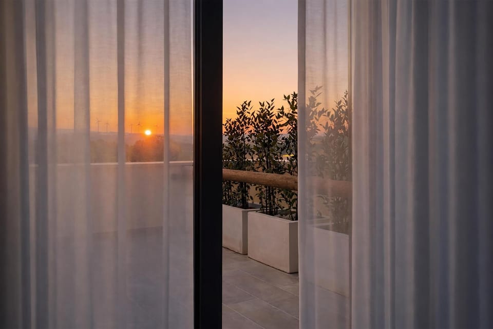 Comfort Room, 1 King Bed, Non Smoking, Terrace (Shower Only) | View from room