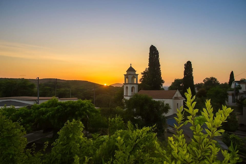 View from the premises - Magical Sunset hour