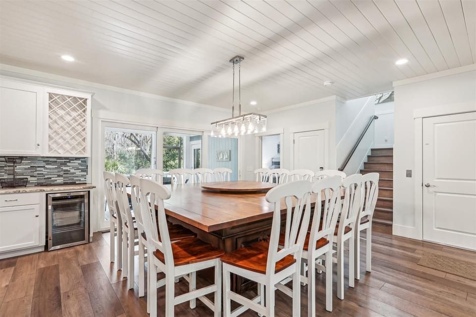Large Dining Table with Seating for 12 at 38 Firethorn