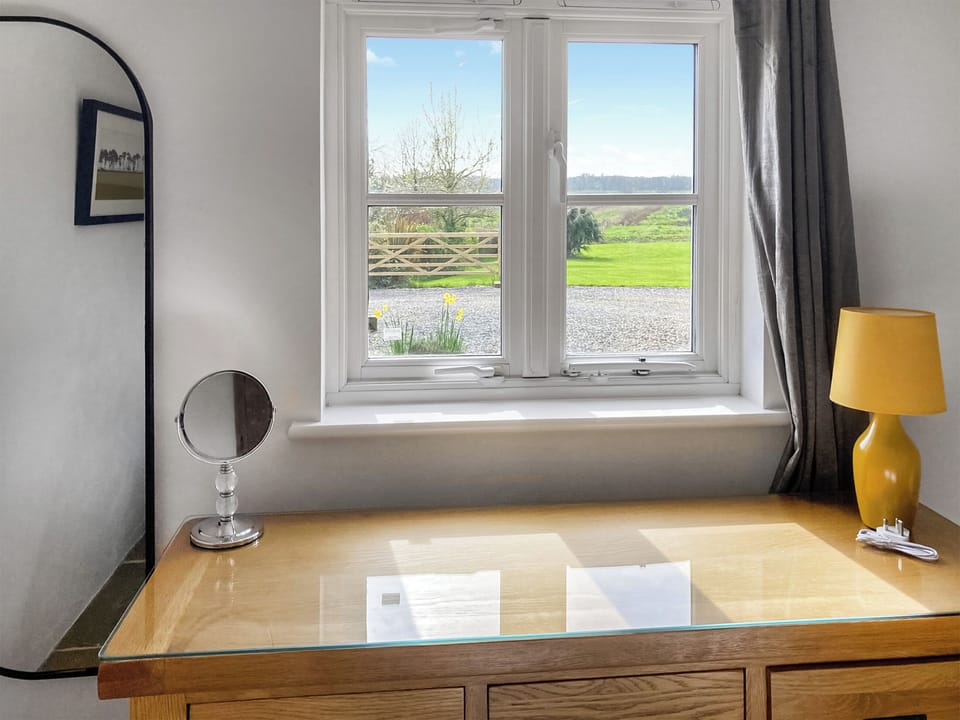 Double bedroom view | Waveney Valley View, Aldeby, near Beccles