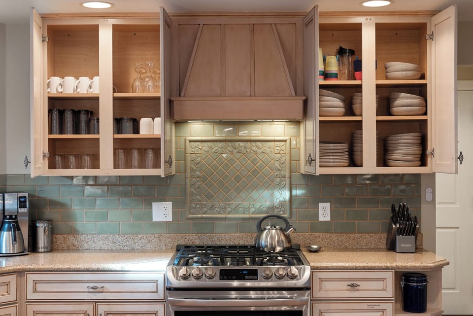 All Kitchen essentials provided for any meal you wish to prepare.