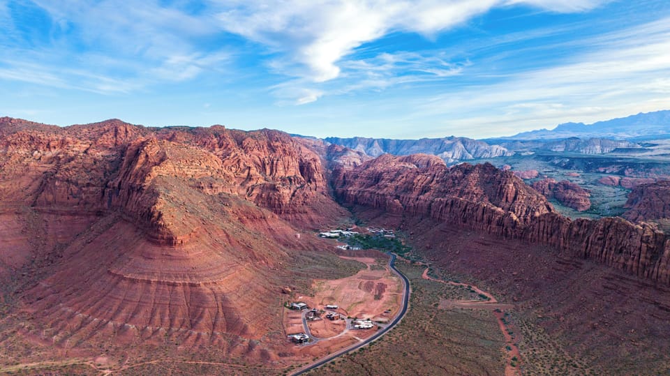 Tucked away inside Snow Canyon State Park is Sentierre and the private residences.