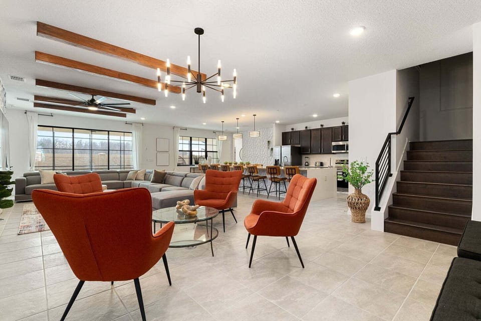 Spacious living areas for you to enjoy with your family and friends.