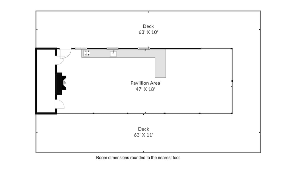 Outdoor Pavilion Floorplan