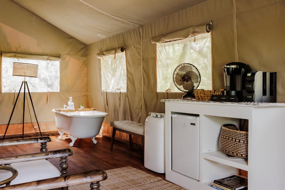 Kitchenette to Bathing Area View
