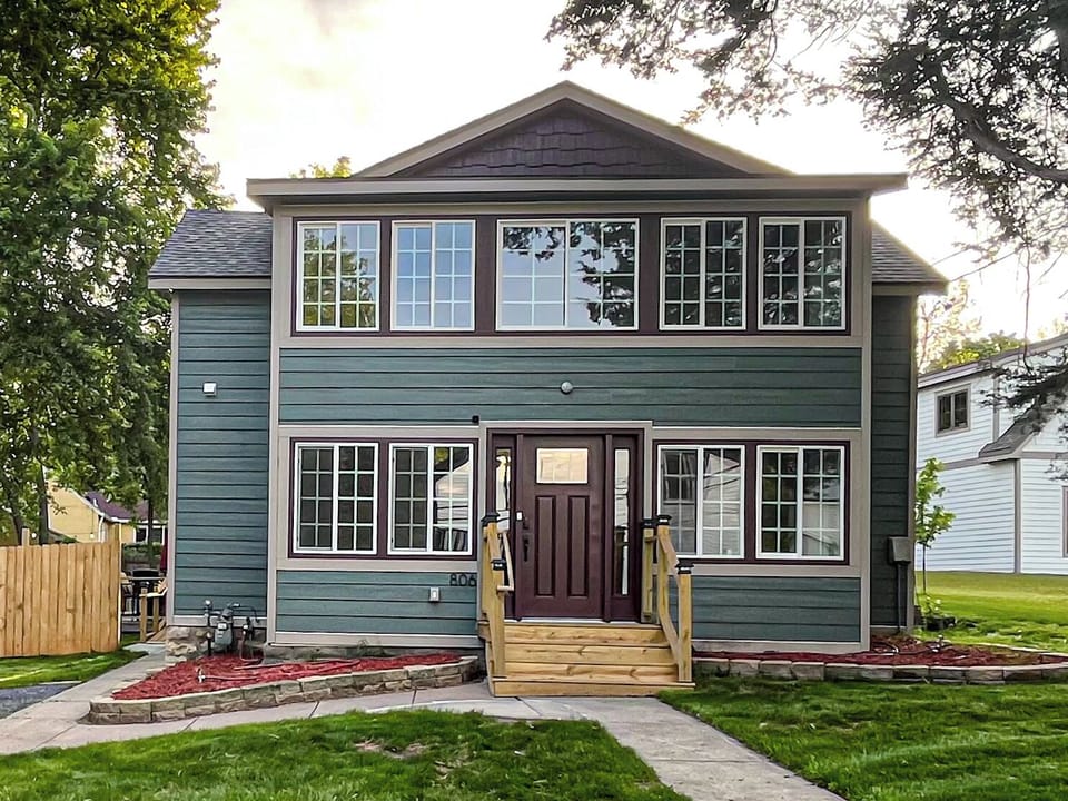 Front of Home - Main Keypad Entrance