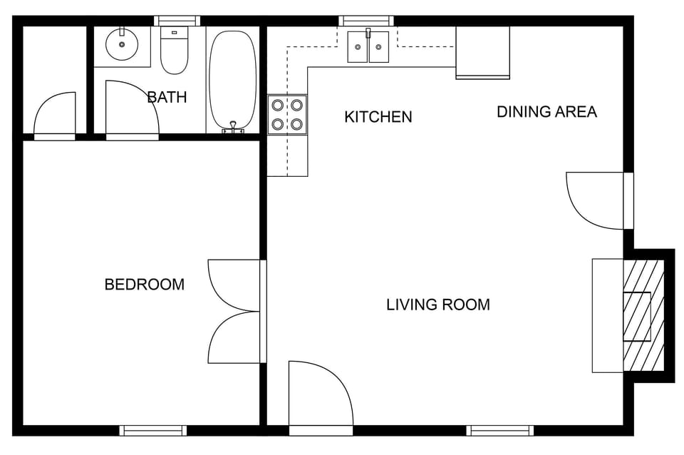 2D floor plan