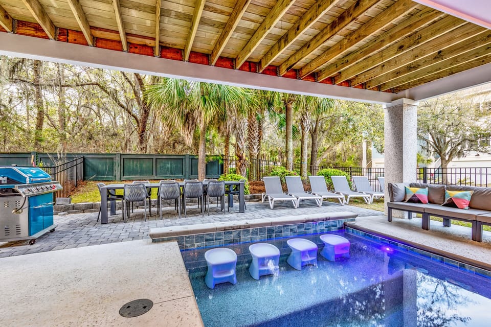 Lounge Around the Pool