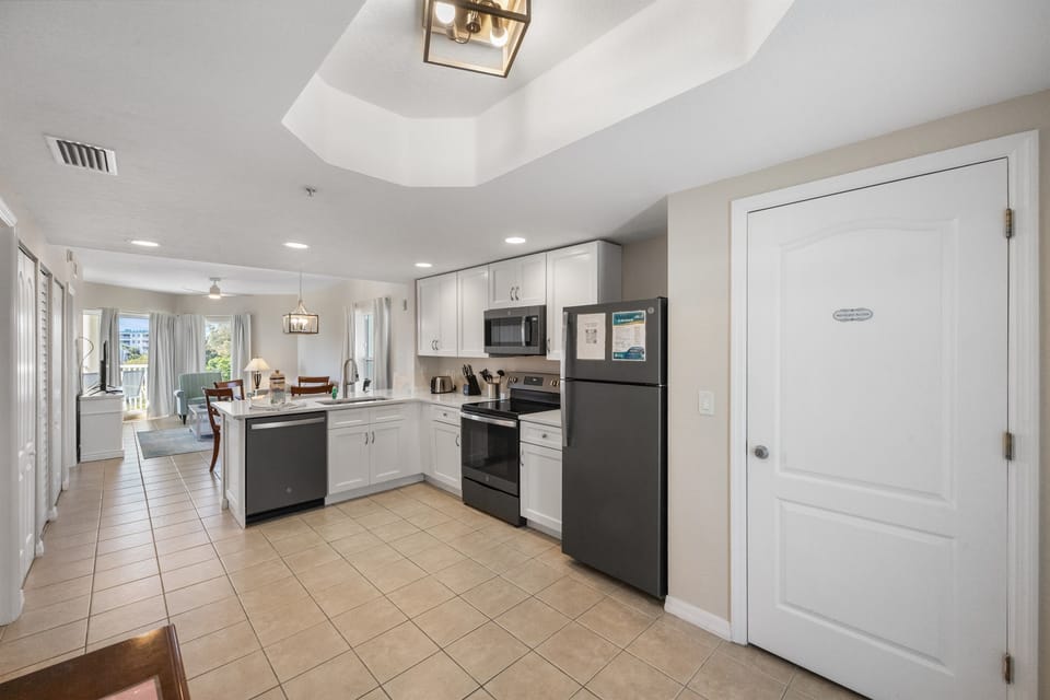 View from entry foyer