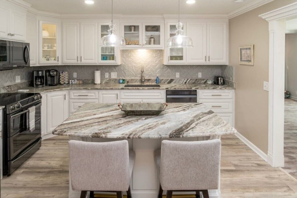 Beautiful Kitchen Island with Seating