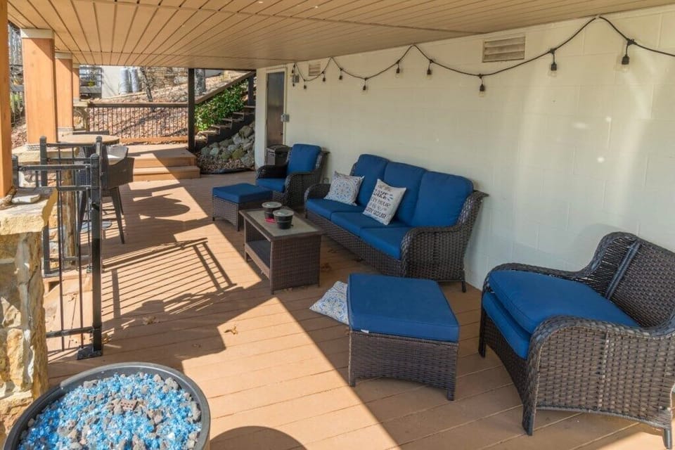 Wonderful Space to Sit and Enjoy the Views
Access from the Door and Stairs off of the Sunroom