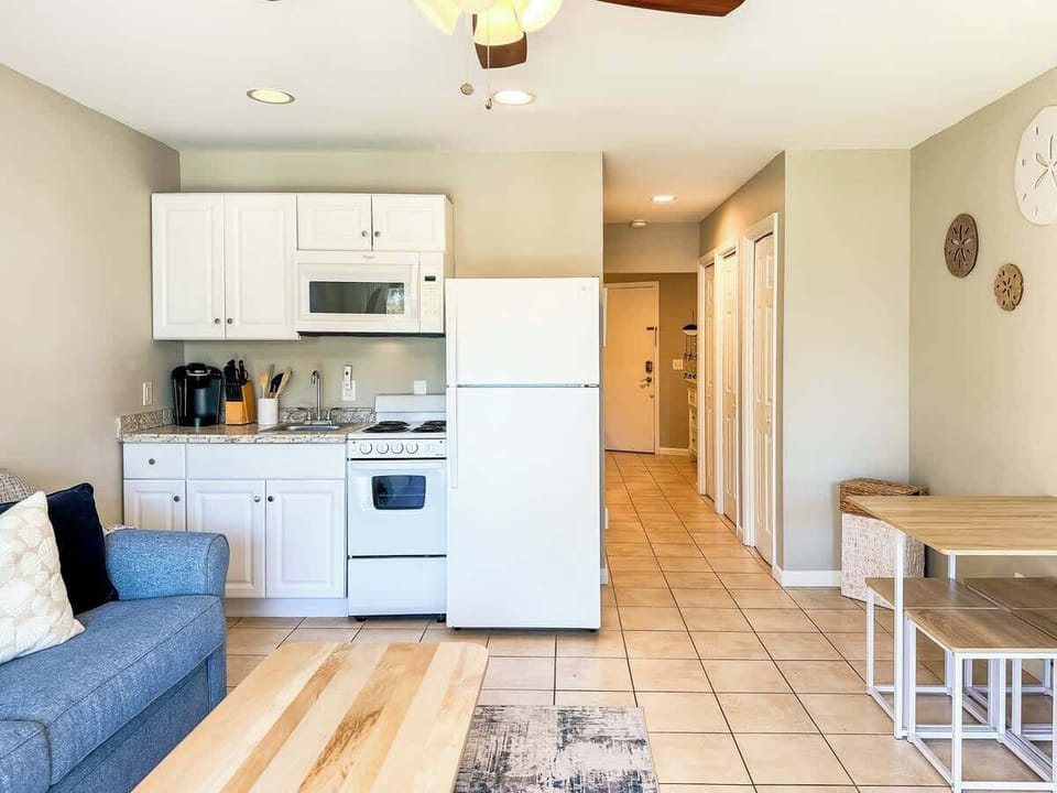 Kitchen and Living Area