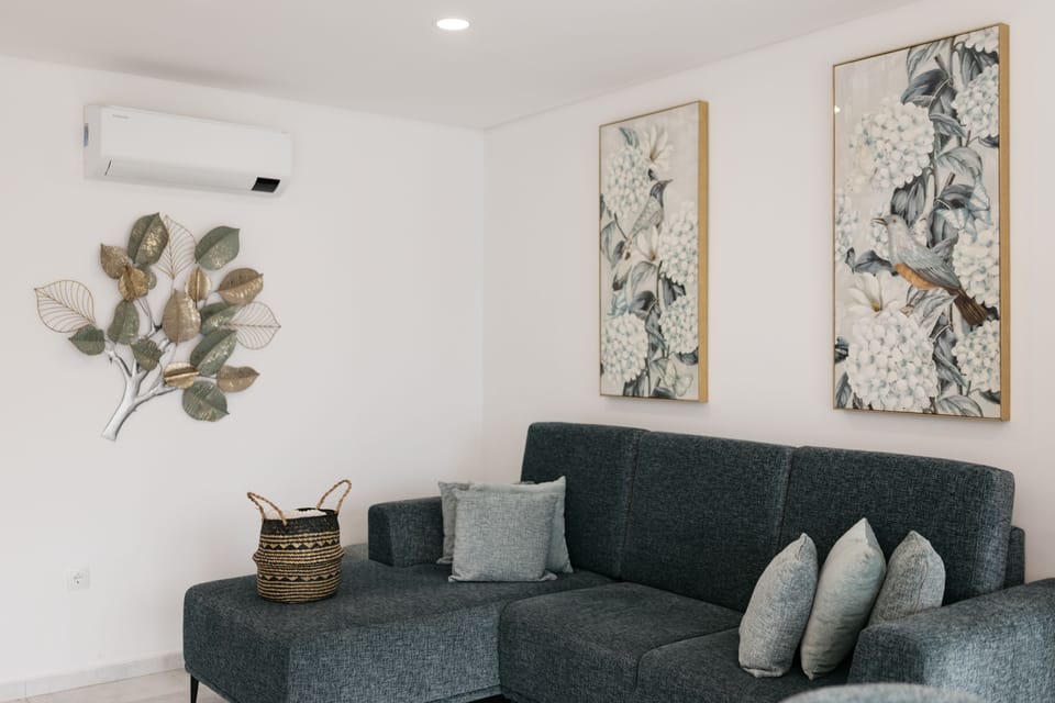 Deluxe House | Living area | Flat-screen TV