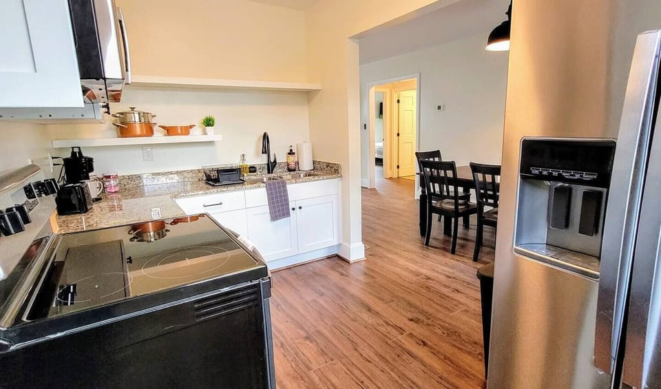 Lower cabinets and open spaces!