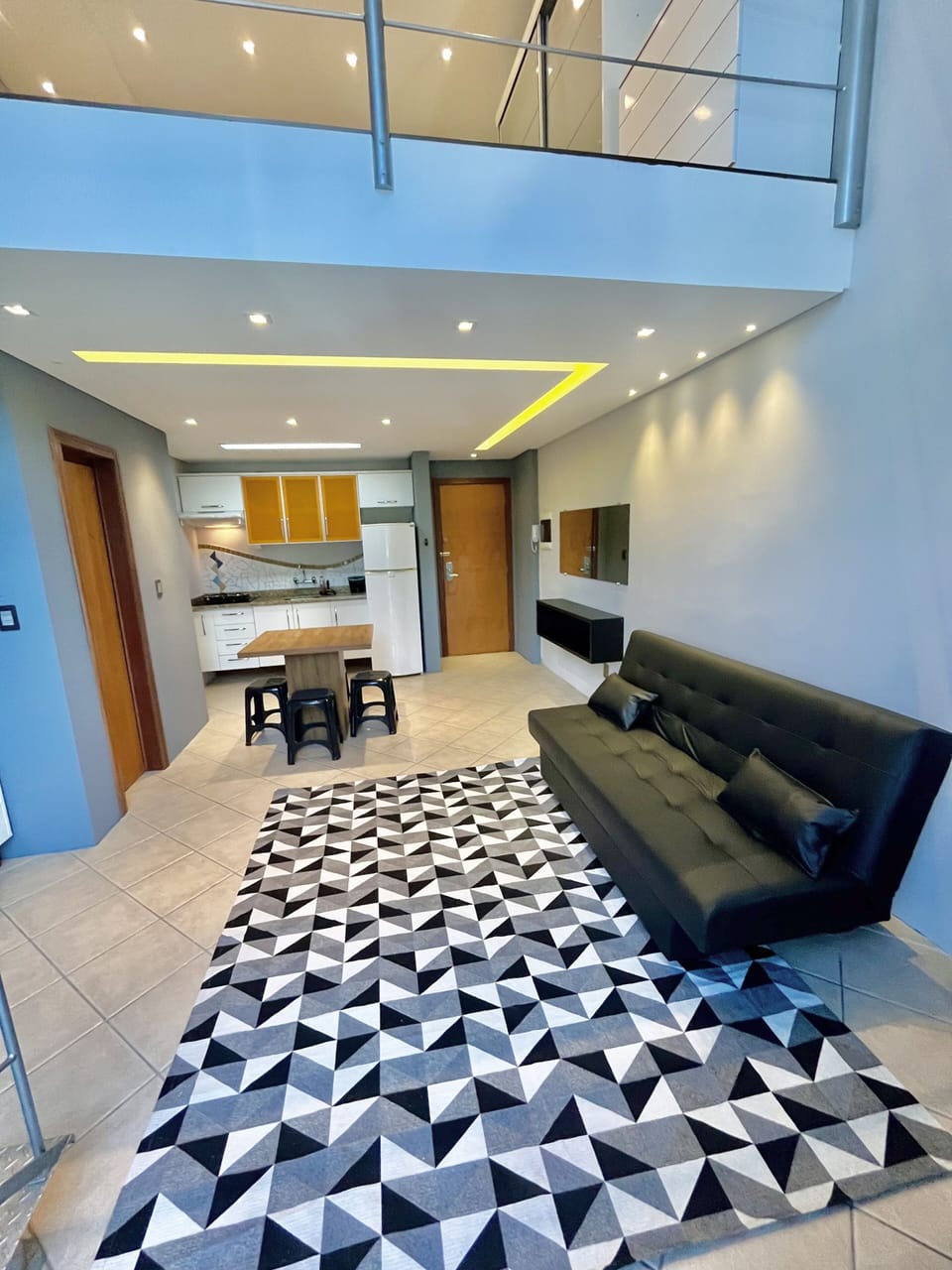 Apartment | Private kitchen | Fridge, microwave, blender, cookware/dishes/utensils