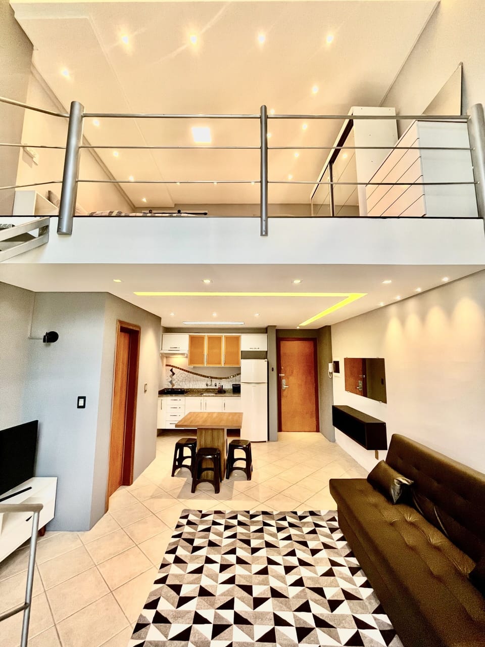 Apartment | Private kitchen | Fridge, microwave, blender, cookware/dishes/utensils