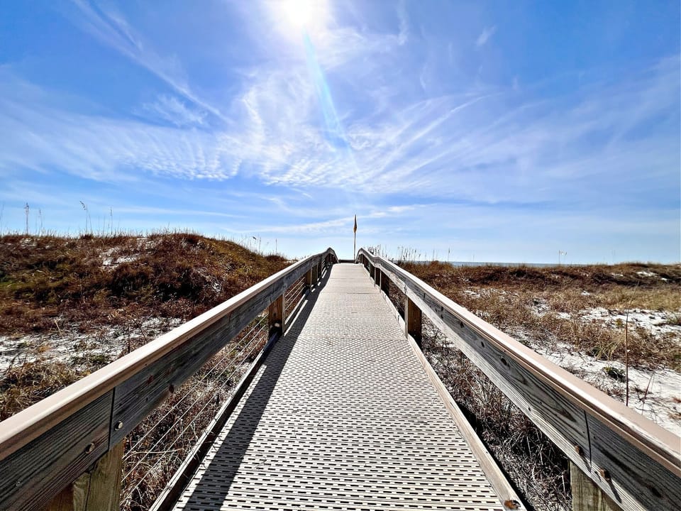 Beach nearby