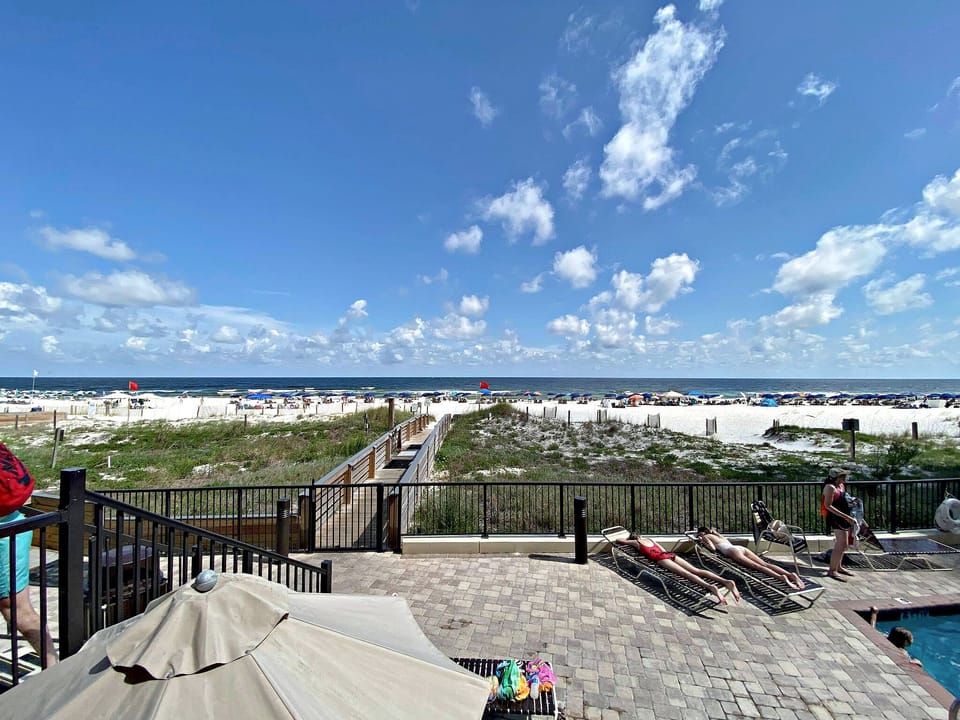 Condo, Multiple Beds, Pool Access (The Palms 611) | Beach/ocean view