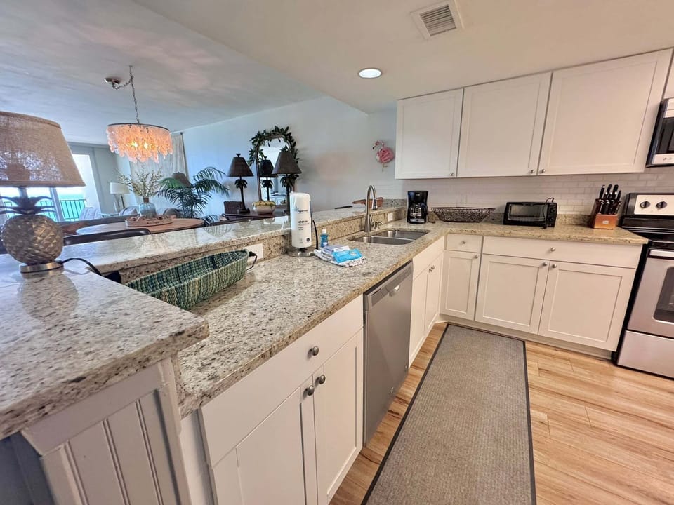 Condo, Multiple Beds, Balcony (Wind Drift 704E) | Private kitchen | Coffee/tea maker