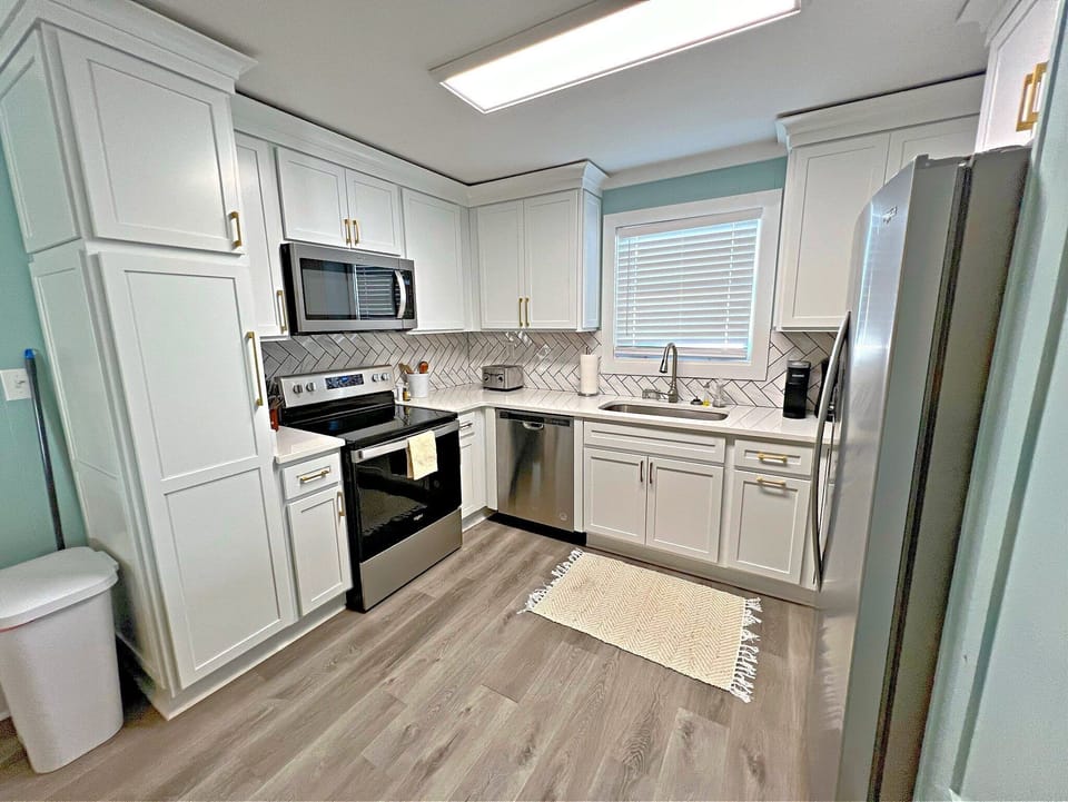House, Multiple Beds, Kitchen (Stay Salty) | Private kitchen