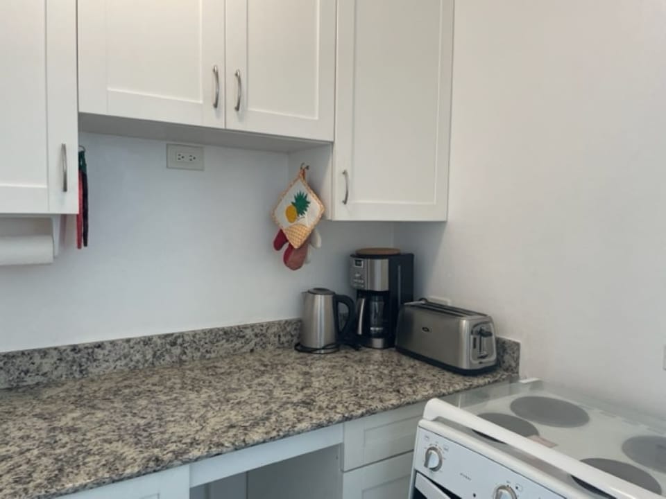 Appliances in kitchen