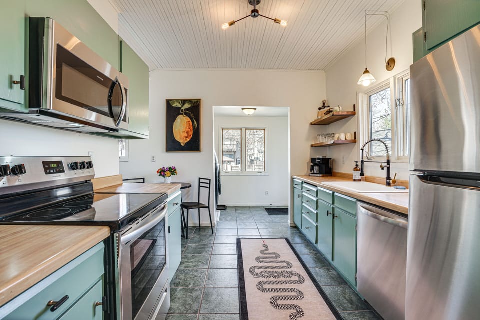 Fully Equipped Kitchen | Keyless Entry