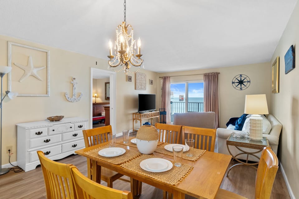 Dining Area with Gulf View