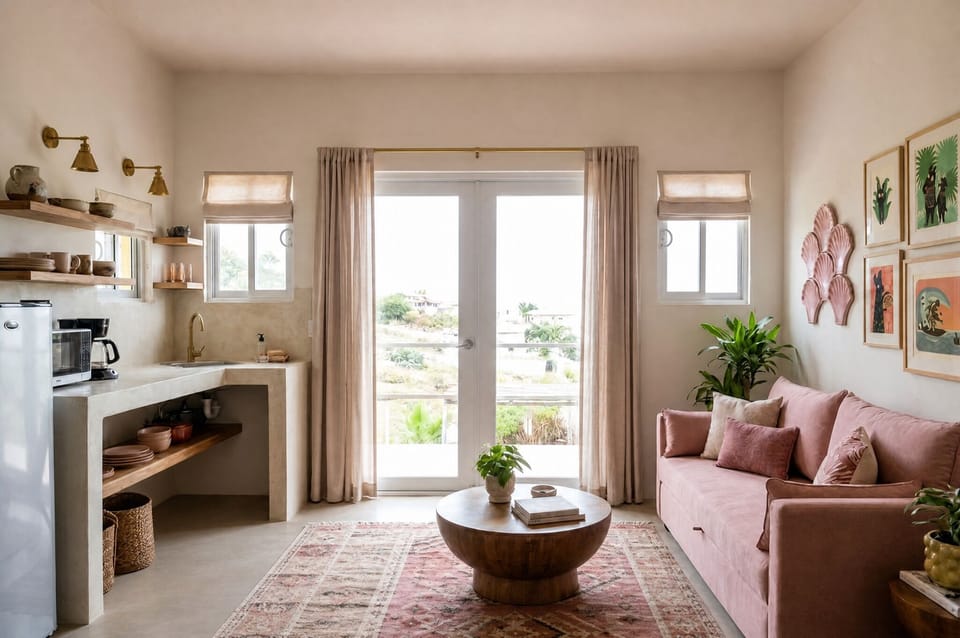 Grand Suite, Terrace, Ocean View | Living area