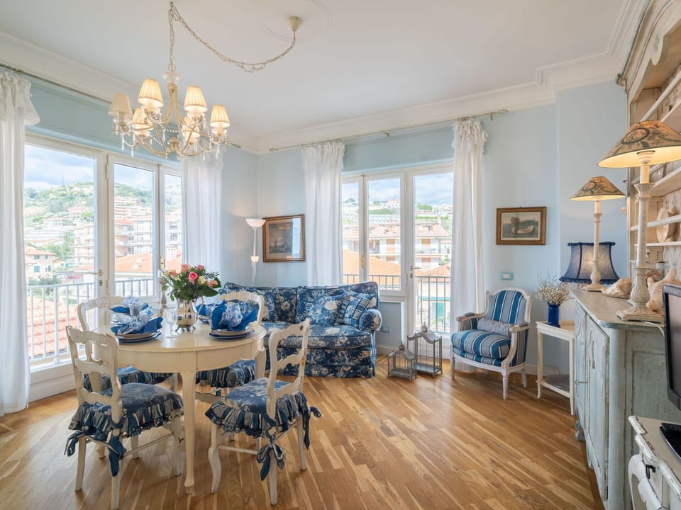Furniture, Table, Chair, Blue, Window, Wood, Couch, Interior Design, Living Room, Floor