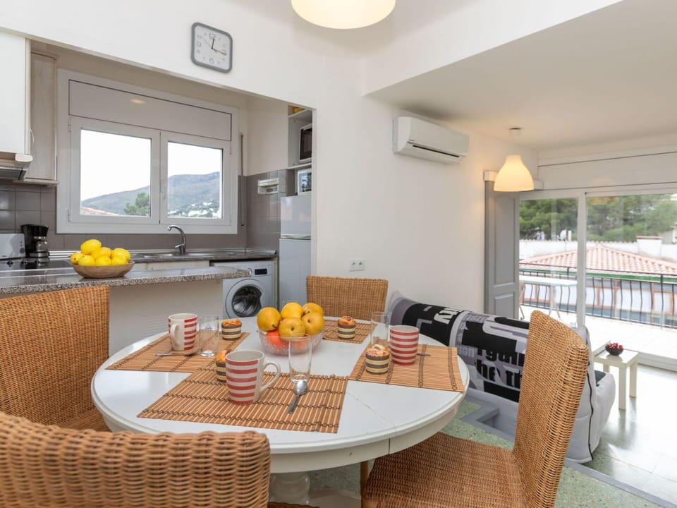 Table, Furniture, Property, Countertop, Window, Chair, Lighting, Wood, Kitchen, Orange