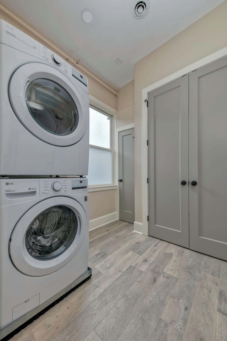 Laundry area with washer and dryer