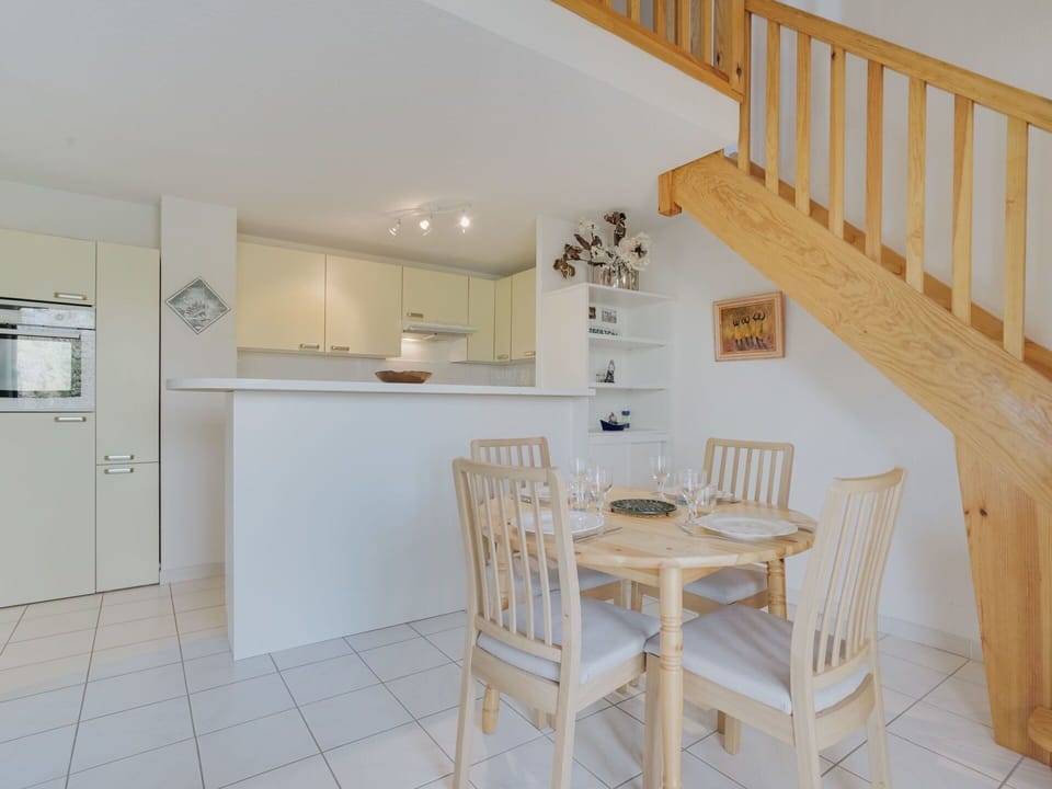Furniture, Property, Table, Wood, Chair, Lighting, Interior Design, Wood Stain, Flooring, Stairs