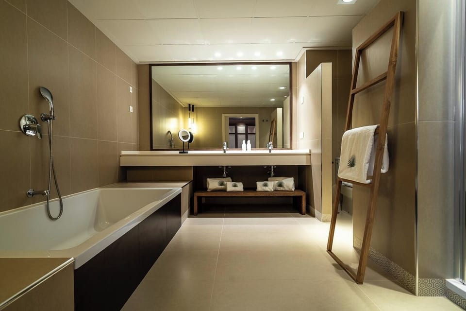 Premium Room, Tower | Bathroom | Separate tub and shower, hair dryer, slippers, bidet
