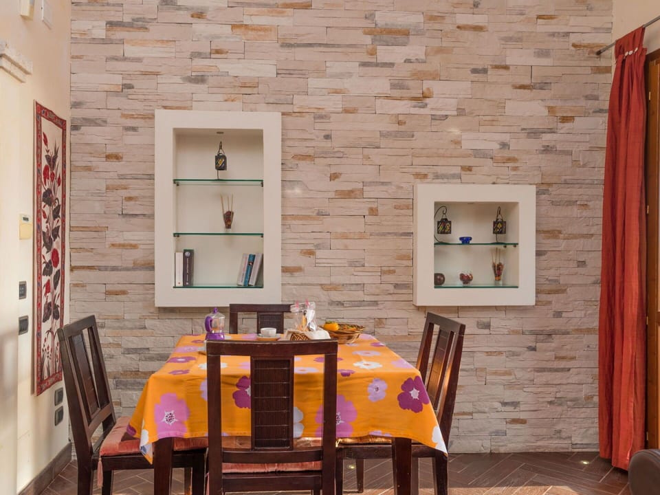 Furniture, Property, Table, Building, Chair, Wood, Textile, Orange, Architecture, Interior Design