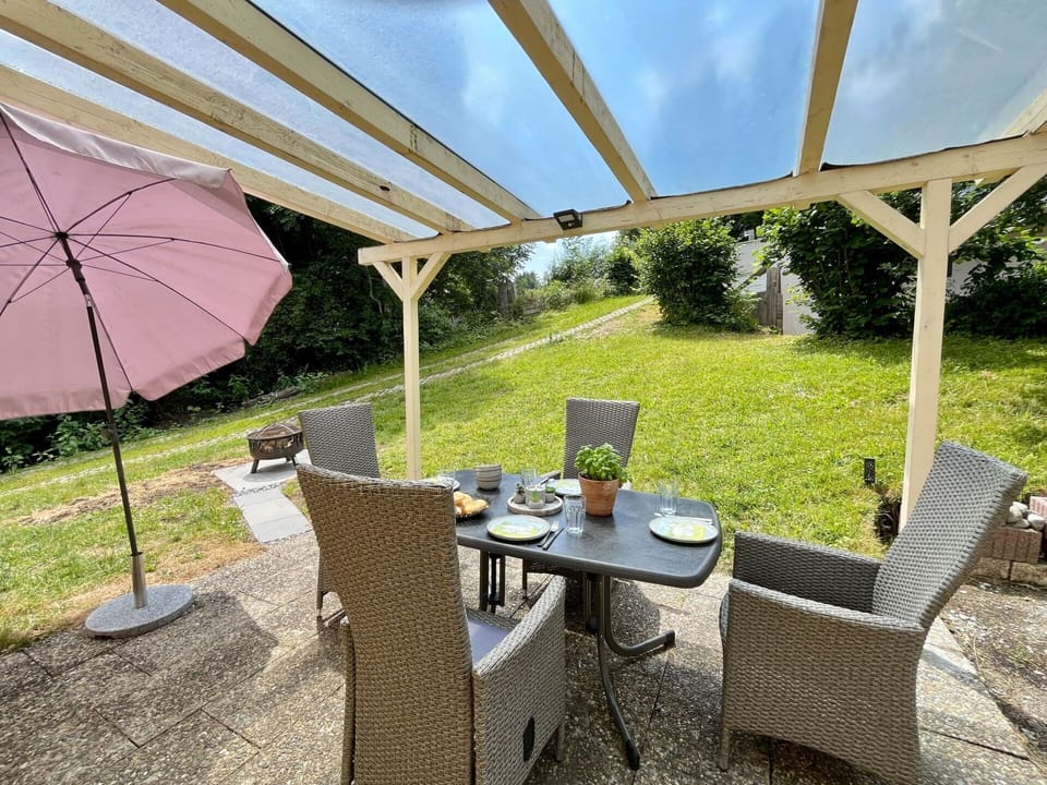 Furniture, Outdoor Furniture, Table, Chair, Outdoor Table, Kitchen & Dining Room Table, Shade, Patio, Garden, Coffee Table