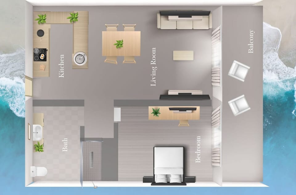 House | 1 bedroom, desk, iron/ironing board, high-speed internet